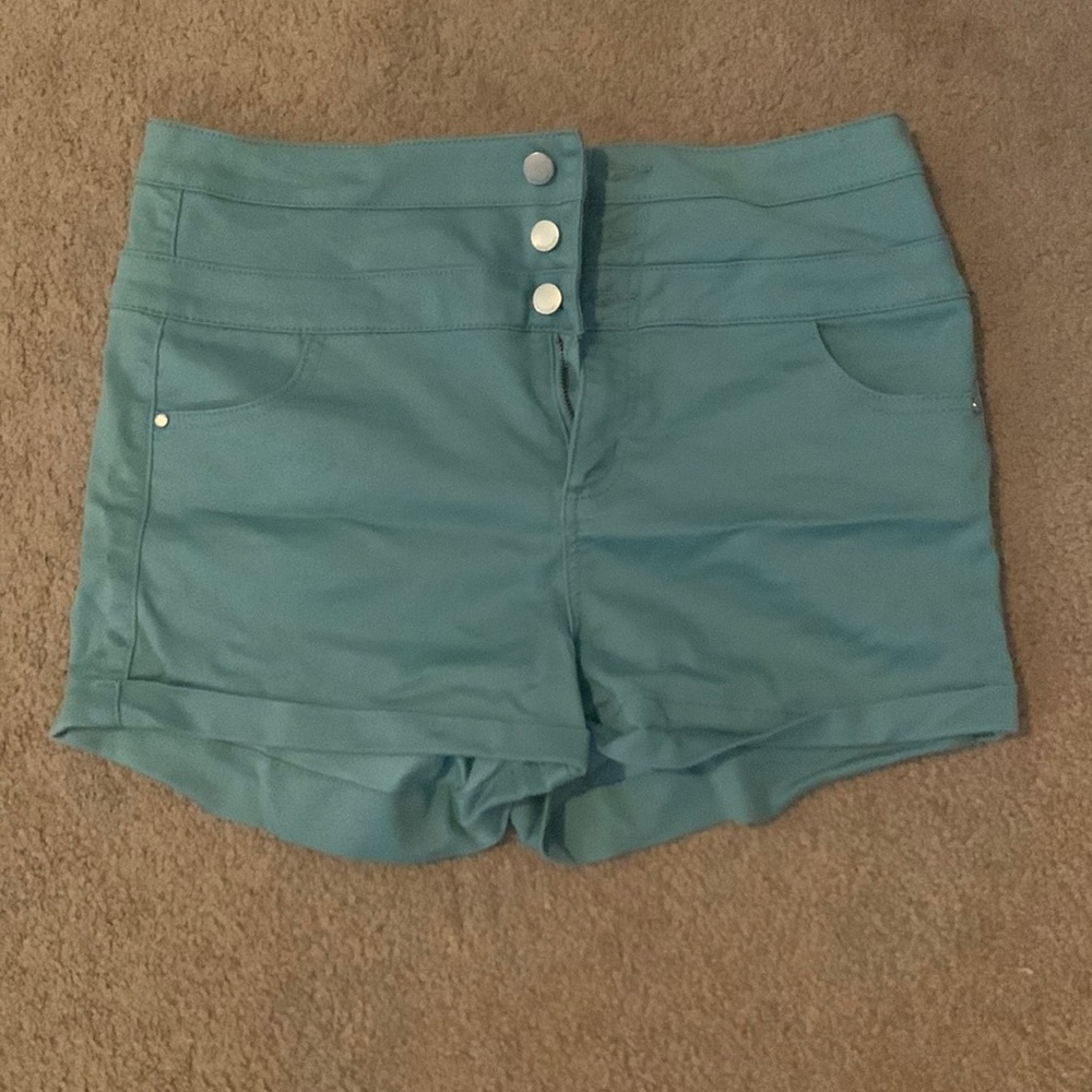 High waisted shorts